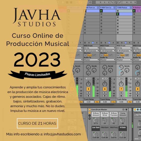CURSO DE PRODUCCIÓN MUSICAL COMPLETO - Javhastudios